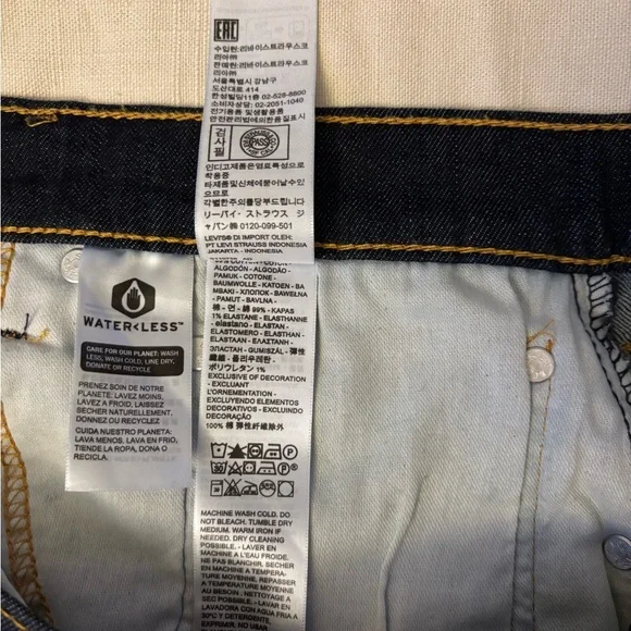 Levi's Men's 559 Relaxed Stretch Jeans 34x32 - Picture 4 of 4